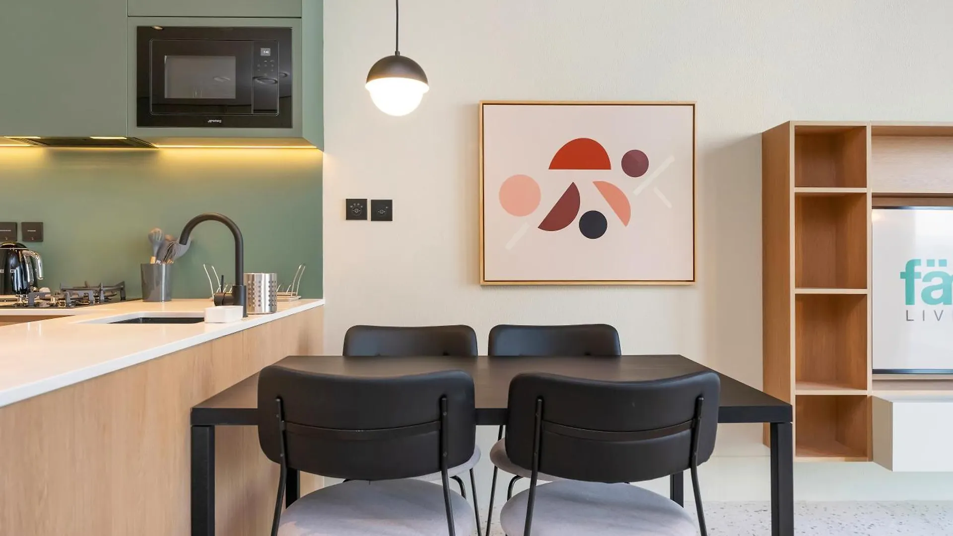 두바이 Fam Living - Upside Living - Wfh Friendly-Business Bay 아파트