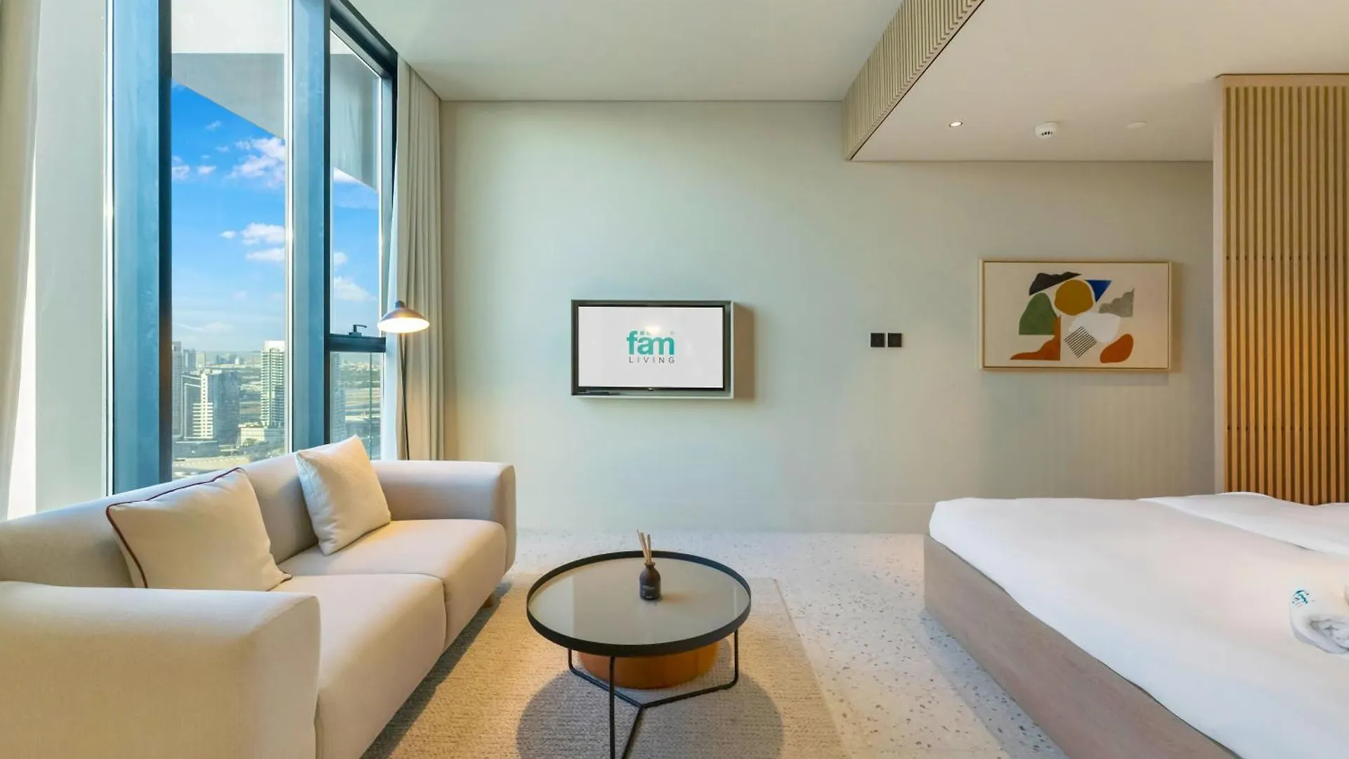 두바이 Fam Living - Upside Living - Wfh Friendly-Business Bay 아파트