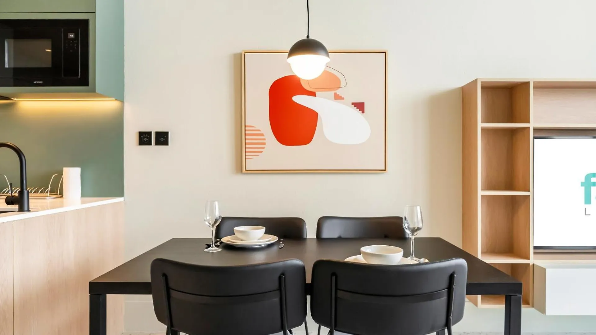 두바이 Fam Living - Upside Living - Wfh Friendly-Business Bay 아파트